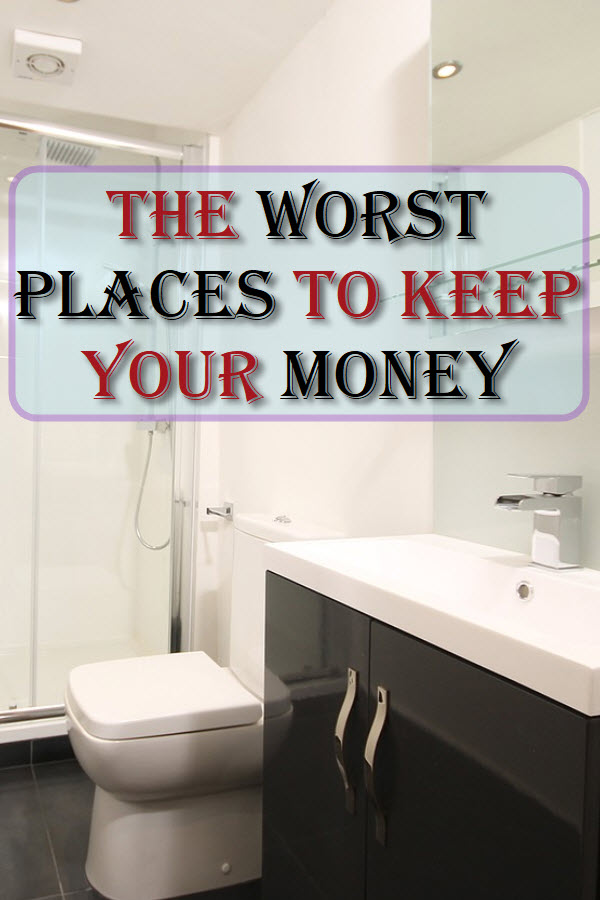 Your home is not a safe place to keep your money or valuables. Here is a list of the worst places to keep your money. Check it out.