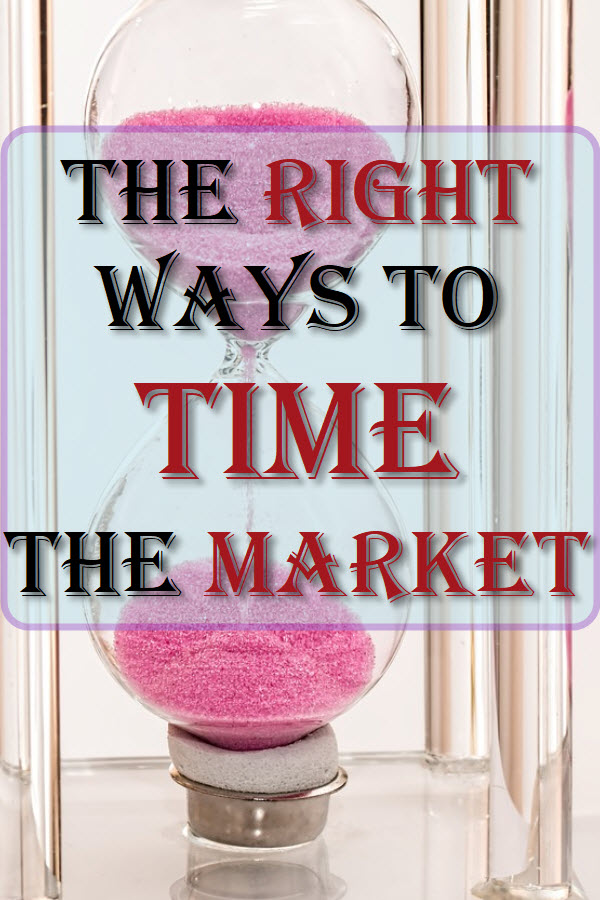 Is it time in the market or timing the market? Which strategy will help improve your investment returns and increase your wealth? You don't have to chose. We have a few strategies that you can implement to allow you to do both. I will show you how to time the market and make more money in this post.