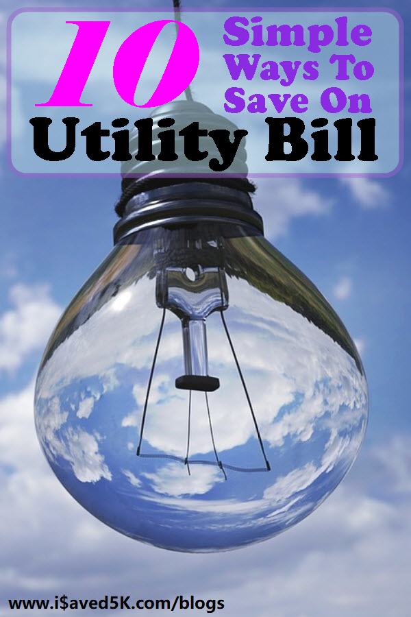 Is your utility cost too high or you're having trouble saving money on your utility bill? Have you tried to change your laundry habits or do regular energy checks? Check out these 10 simple ways to save on utility bill and have a more energy efficient home.