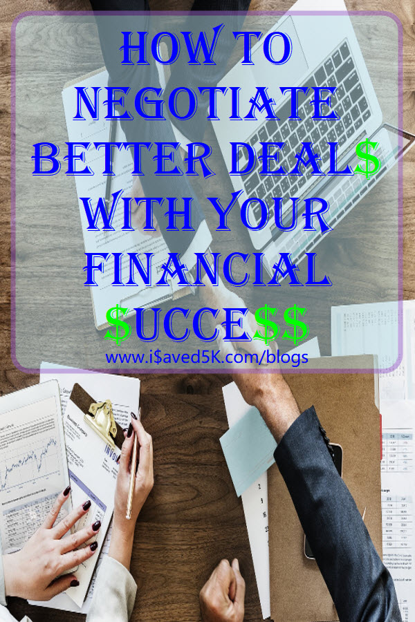 If you don't ask, you don't get.  See how I leveraged my financial success to negotiate better deals for myself and people around me.