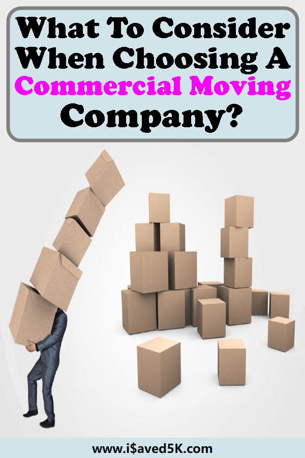 What to consider when choosing a commercial moving company?